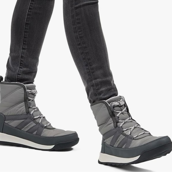 Sorel Shoes - Sorel Womens Whitney II Short Lace Boot - Quarry Size 7.5